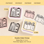 XXKK Double-Sided Self-Inking Stamp