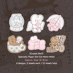 XXKK Crystal Ball Die-Cut Memo Notes