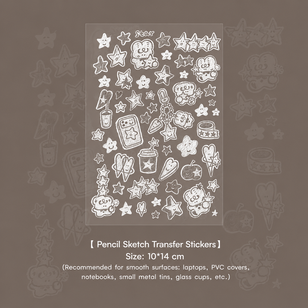XXKK Transfer Sticker