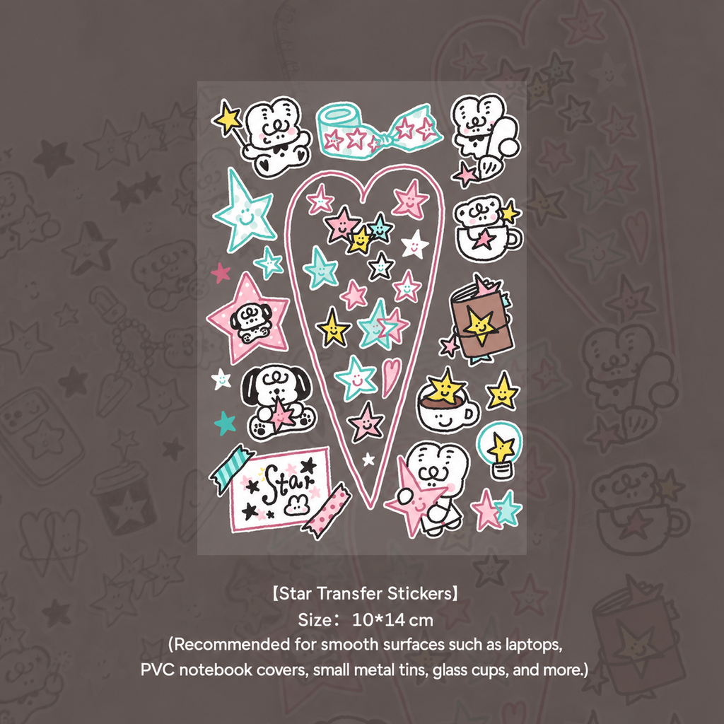 XXKK Transfer Sticker