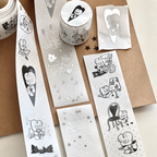 Silver Foil Vellum Tape